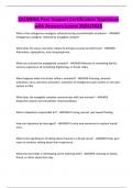 CALMHSA Peer Support Certification Questions with Answers-Latest 2024&sol;2025