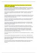 COMP Galen Nursing Final Exam Questions And Answers Graded A&plus; 2025&sol;2026
