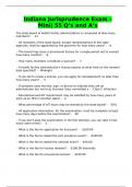 Indiana Jurisprudence Exam &ndash; Mini&vert; 55 Q&rsquo;s and A&rsquo;s