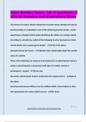 CAR SALES MASTERY EXAM PACKAGE DEAL QUESTIONS AND VERIFIED DETAILED ANSWERS &vert; 100&percnt; GUARANTEED PASS &vert; ALREADY GRADED A&plus;