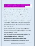 SNSA SonicOS 7 Exam Questions with  100&percnt; Correct Verified Answers