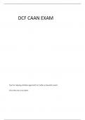 IDENTIFYING CHILD ABUSE AND NEGLECT &lpar;DCF&comma; CAAN&rpar; QUESTIONS AND ANSWERS 100&percnt; CORRECT