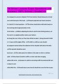 TN Driver License Exam Questions and  Answers 100&percnt; Solved &vert; Graded A&plus;