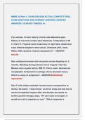 NBME 30 &lpar;Part 1&rpar; EXAM 2025&sol;2026 ACTUAL COMPLETE REAL  EXAM QUESTIONS AND CORRECT ANSWERS &lpar;VERIFIED  ANSWERS &rpar; ALREADY GRADED A&plus;&period;