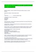 USCG BTM &lpar;COMBO&rpar; EXAM QUESTIONS AND ANSWERS