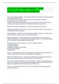USCG BTM ASSESSMENT TEST QUESTIONS AND ANSWERS