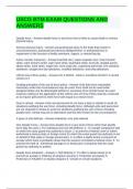 USCG BTM EXAM QUESTIONS AND ANSWERS