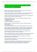 USCG BTM EXAM QUESTIONS WITH COMPLETE ANSWERS