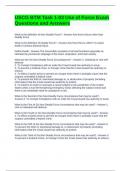 USCG BTM Task 1-03 Use of Force Exam Questions and Answers