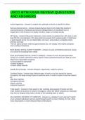 USCG BTM EXAM REVIEW QUESTIONS AND ANSWERS