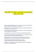 AKA MIP Test 2021 questions and answers  latest top score&period;