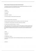 PEBC Test Questions Fully Solved Latest Update 2025-2026 Graded A&plus;
