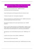 FNP 1 Dermatology FINAL Exam Questions with Complete Solutions&vert; Verified Answers