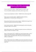 FNP 2 Cardiology Exam &vert;Questions and Complete Verified Answers
