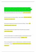 WGU C963 &vert; 2025 Exam With Detailed & Verified Questions and 100&percnt; Correct Answers &vert; With 100&percnt;  Guaranteed Success &vert;Already Passed &lpar;Graded A&plus;&rpar;