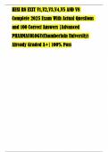 HESI RN EXIT V1&comma;V2&comma;V3&comma;V4&comma;V5 AND V8  Complete 2025 Exam With Actual Questions  and 100 Correct Answers &vert;Advanced  PHARMACOLOGY&lpar;Chamberlain University&rpar;  Already Graded A&plus;&vert; 100&percnt; Pass