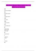 SMU N125 Medical Abbreviations Quiz and 100&percnt; Correct Solutions