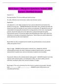 N125 Exam 1 Blueprint Questions Solved 100&percnt; Correct &vert;Verified Answers
