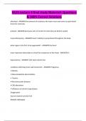 N125 Lecture 4 final study Material&plus; Questions & 100&percnt; Correct Solutions