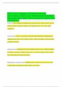 WGU C365 Language Arts Instruction and Intervention &vert; 2025 Exam With Detailed & Verified Questions With 100&percnt; CorrectAnswers&vert; 100&percnt; Pass  &lpar; Graded A&plus;&rpar;