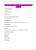 N125 EXAMS BUNDLE&comma; ALL WITH COMPLETE SOLUTIONS