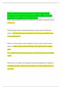 WGU C365 Pre-Assessment &vert; 2025 Exam With  Detailed & Verified Questions With 100&percnt; Correct  Answers &vert; Graded A&plus;&vert; 100&percnt; Pass