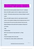 NURS 623 EXAM PACKAGE DEAL QUESTIONS AND VERIFIED DETAILED ANSWERS &vert; 100&percnt; GUARANTEED PASS &vert; ALREADY GRADED A&plus;