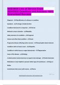 NHA LINE OF SERVICE EXAM PACKAGE DEAL QUESTIONS AND VERIFIED DETAILED ANSWERS &vert; 100&percnt; GUARANTEED PASS &vert; ALREADY GRADED A&plus;
