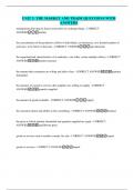 UNIT 2- THE MARKET AND TRADE QUESTIONS WITH ANSWERS