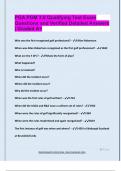 PGA PGM 3&period;0 Qualifying Test Exam  Questions and Verified Detailed Answers  &vert; Graded A&plus;