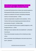 PGA PGM 3&period;0EXAM PACKAGE DEAL QUESTIONS AND VERIFIED DETAILED ANSWERS &vert; 100&percnt; GUARANTEED PASS &vert; ALREADY GRADED A&plus;
