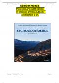 Solution Manual For Microeconomics 6th Edition by David Besanko&comma; Ronald Braeutigam