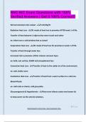RNC-NIC Exam Questions with 100&percnt;  Verified Answers &vert; Get it 100&percnt; Correct&excl;&excl;