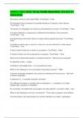 Python John Zelle Study Guide Questions Graded A&plus; 2025&sol;2026