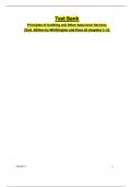 Solution Manual for Principles of Auditing and Other Assurance Services&comma; 23rd Edition 2024&comma; by Ray Whittington&comma; Kurt Pany&comma; All Chapters 1 - 21&comma; Complete Newest Version