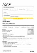 2023 AQA GCSE DRAMA 8261&sol;W Component 1 Understanding Drama Question Paper & Mark  scheme &lpar;Merged&rpar; June 2023 &lbrack;VERIFIED&rsqb;