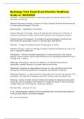 Radiology Tech Exam Exam Practice TestExam Grade A&plus; 2025&sol;2026