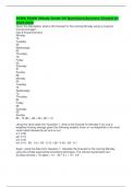 SCMA EXAM 2Study Guide All Questions&sol;Answers Graded A&plus; 2025&sol;2026