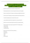 MANAGEMENT OF PATIENTS WITH CARDIOVASCULAR DISEASE QUIZZES WITH 100&percnt; CORRECT ANSWERS &period;