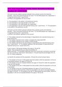 STT 215 Final Exam Study Guide Questions&sol;Answer Graded A&plus; 2025&sol;2026