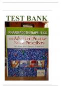 PHARMACOTHERAPEUTICS FOR ADVANCED PRACTICE NURSE PRESCRIBERS 4TH EDITION TEST BANK QUESTIONS AND ANSWERS &vert;LATEST UPDATE&vert; &vert;100&percnt; VERIFIED&vert; &vert;GRADED A&plus;&vert; &vert;2025&vert;