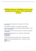 ARDMS Abdomen UltraPASS review &lpar;Liver&rpar; questions and answers 100&percnt; guaranteed  success