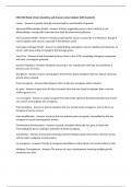 MSCI 500 Week 1 Exam Questions and Answers Latest Update 2025 Graded A&plus;