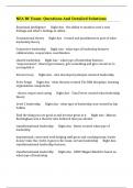NEA BC Exam&colon; Questions And Detailed Solutions