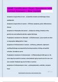 SANE Certification Exam Questions with  Correct Answers &vert; New Update