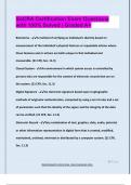 SOCRA CERFICATION EXAM PACKAGE DEAL QUESTIONS AND VERIFIED DETAILED ANSWERS &vert; 100&percnt; GUARANTEED PASS &vert; ALREADY GRADED A&plus;