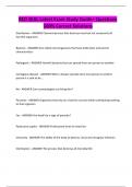 RED SEAL Latest Exam Study Guide&plus; Questions 100&percnt; Correct Solutions