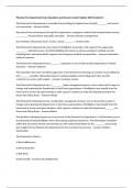 Phoenix Fire Department Exam Questions and Answers Latest Update 2025 Graded A&plus;