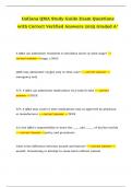 Indiana QMA Study Guide Exam Questions with Correct Verified Answers 2025 Graded A&plus;