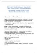 NSG 3160 &ndash; Health Assessment Exam 2 Review &lpar;2025&sol;2026 Update&rpar; &vert; Galen College of Nursing &vert; Verified Questions & Answers &vert; Grade A &ndash; 100&percnt; Correct Solutions